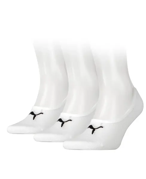 Puma 3 paar footies sokken - Invisible - Lage katoenen Sneaker sokken - Invisible Puma 3 paar footies sokken - Invisible - Lage katoenen Sneaker sokken - Invisible