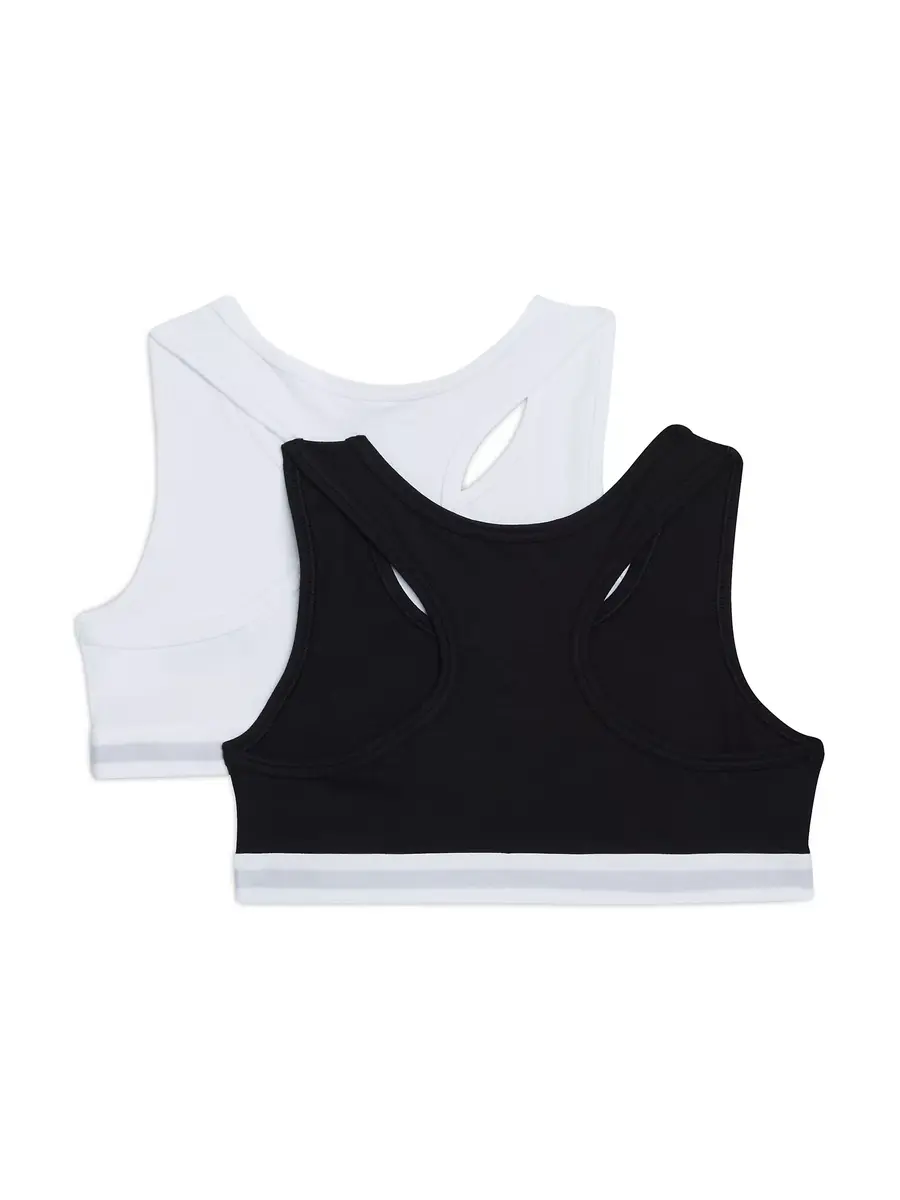 Tommy Hilfiger 2-pak meisjes Top - Katoenen meisjes bralette - Intense power Tommy Hilfiger 2-pak meisjes Top - Katoenen meisjes bralette - Intense power