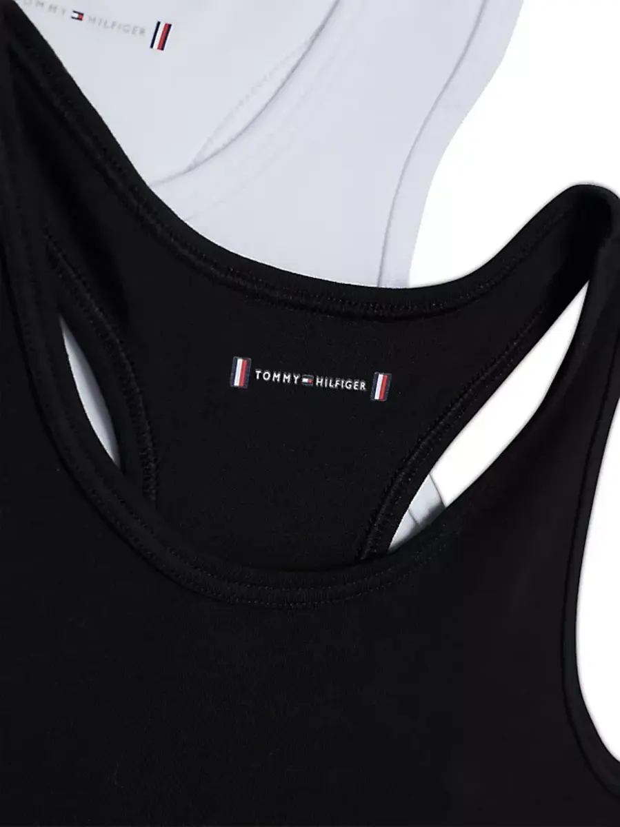 Tommy Hilfiger 2-pak meisjes Top - Katoenen meisjes bralette - Intense power Tommy Hilfiger 2-pak meisjes Top - Katoenen meisjes bralette - Intense power