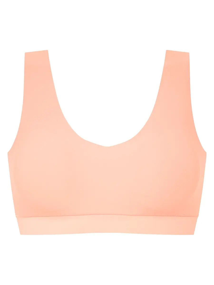 Chantelle Bralette top met vulling - Soft Stretch - Padded top - Bralette / BH Top naadloos dames - Rood - zwart - Huidskleur Chantelle Bralette top met vulling - Soft Stretch - Padded top - Bralette / BH Top naadloos dames - Rood - zwart - Huidskleur