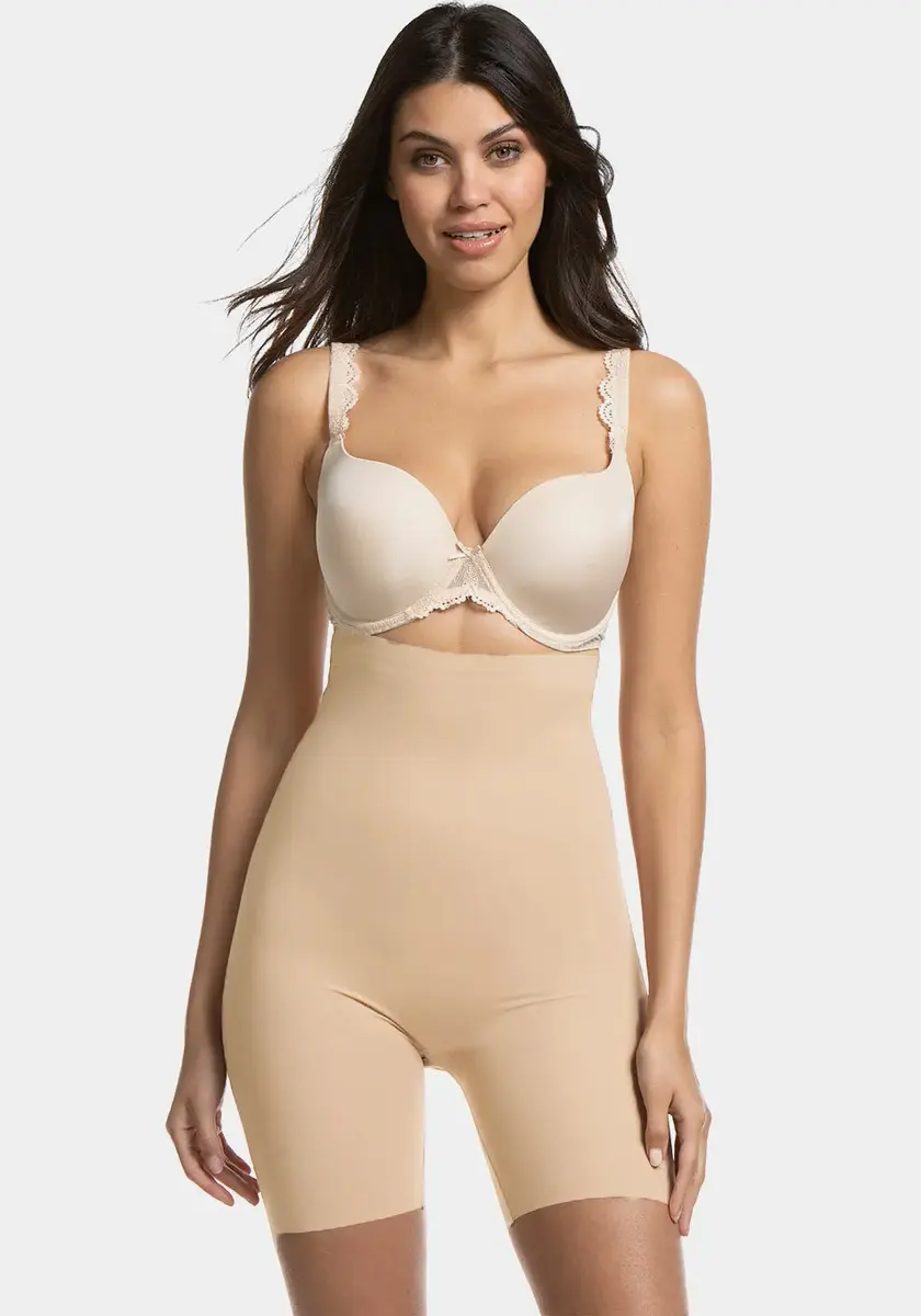 Magic hoge corrigerende naadloze boxer Hi-Bermuda - Buik corrigerende shapewear Magic hoge corrigerende naadloze boxer Hi-Bermuda - Buik corrigerende shapewear