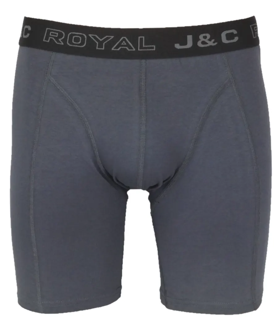 J&C Heren boxershort - extra lange pijpjes - Modal - Tegen schurende benen - Kruipt niet op