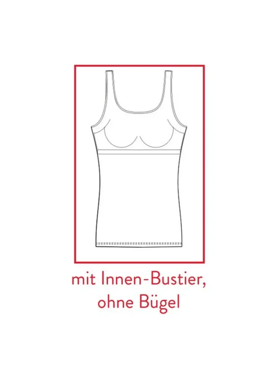 Nina von C BH hemdje - Modal - Pleasure - BH met ingebouwde bh zonder beugel - Brede bandjes Nina von C BH hemdje - Modal - Pleasure - BH met ingebouwde bh zonder beugel - Brede bandjes