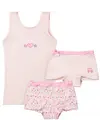 Funderwear meisjes ondergoed meisjes setje - Sweetheart - Boxershorts en hemd setje meisjes - Katoen