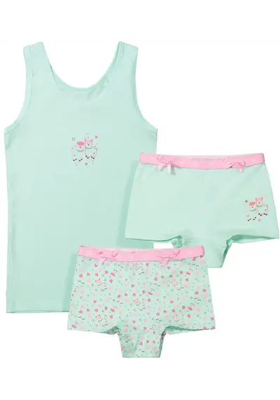 Funderwear meisjes ondergoed - meisjes setje - Alpaca Funderwear meisjes ondergoed - meisjes setje - Alpaca