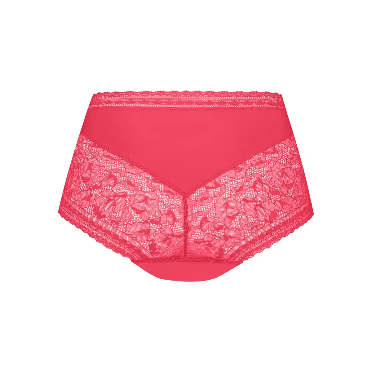 Ten Cate dames secrets kanten taille slip - Invisible - Colours - Kanten hoge dames maxi slip naadloos