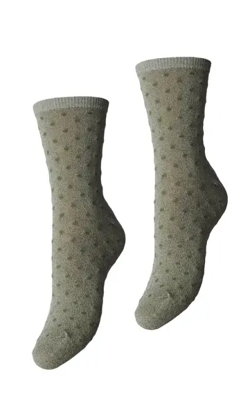 Pieces dames sokken 1-pack - Dots - Vrolijke en leuke dames sokken met stippel print Pieces dames sokken 1-pack - Dots - Vrolijke en leuke dames sokken met stippel print
