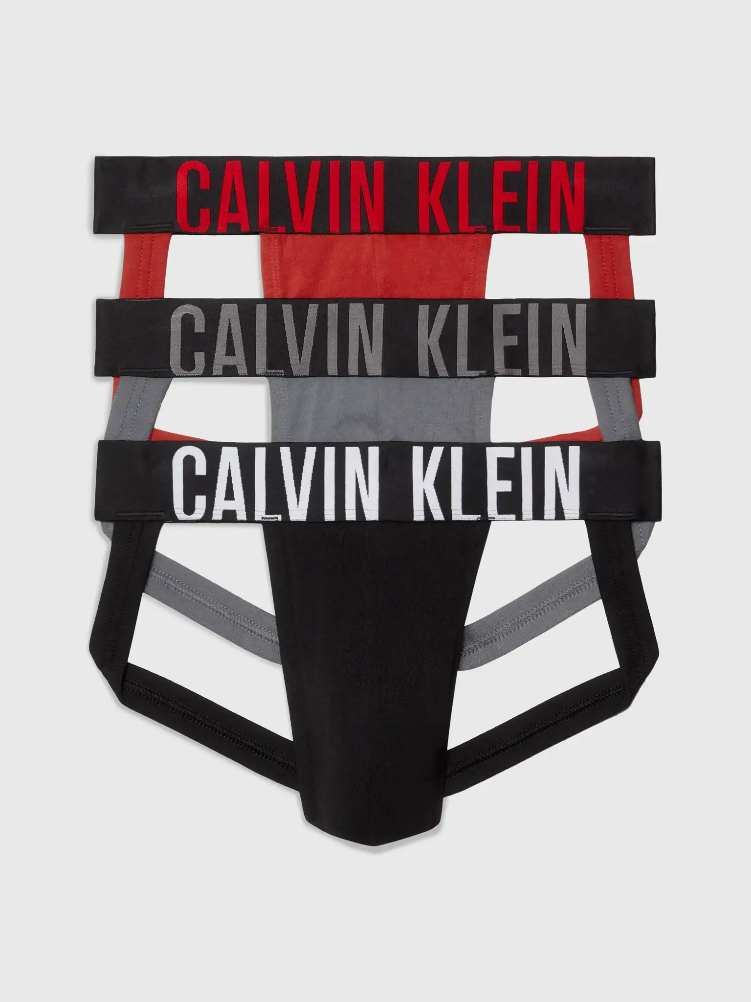 Calvin Klein 3-Pack Jockstraps heren - Intense Power - Sexy Katoenen heren ondergoed