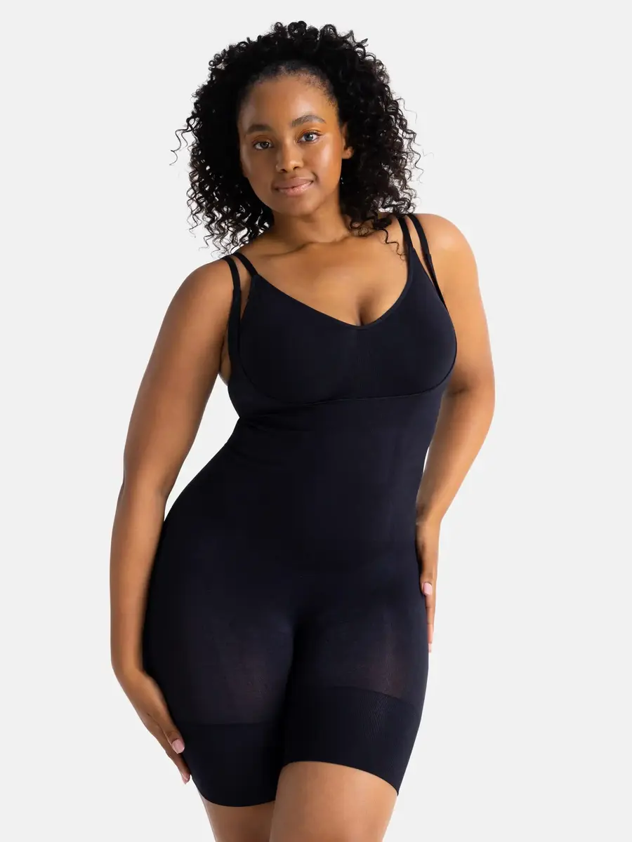 Dorina corrigerende body met pijpjes naadloos - Absolute Sculpt - Naadloos shapewear bodysuit - Buik, taille en benen corrigerend Dorina corrigerende body met pijpjes naadloos - Absolute Sculpt - Naadloos shapewear bodysuit - Buik, taille en benen corrigerend