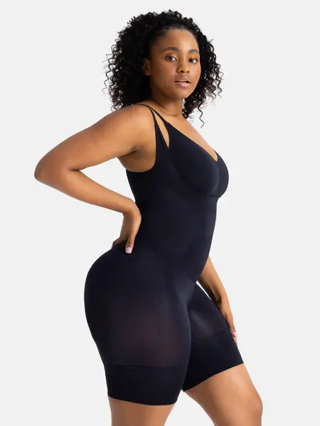 Dorina corrigerende body met pijpjes naadloos - Absolute Sculpt - Naadloos shapewear bodysuit - Buik, taille en benen corrigerend Dorina corrigerende body met pijpjes naadloos - Absolute Sculpt - Naadloos shapewear bodysuit - Buik, taille en benen corrigerend