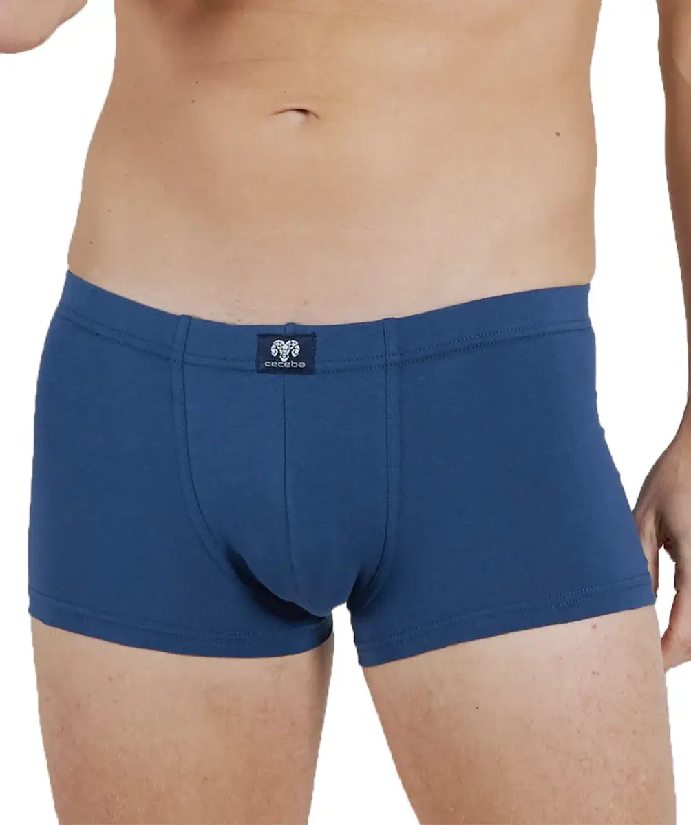 Ceceba 2-pak heren boxershorts 2700 - Blue - Blauw heren ondergoed - Grote maten katoenen onderbroeken