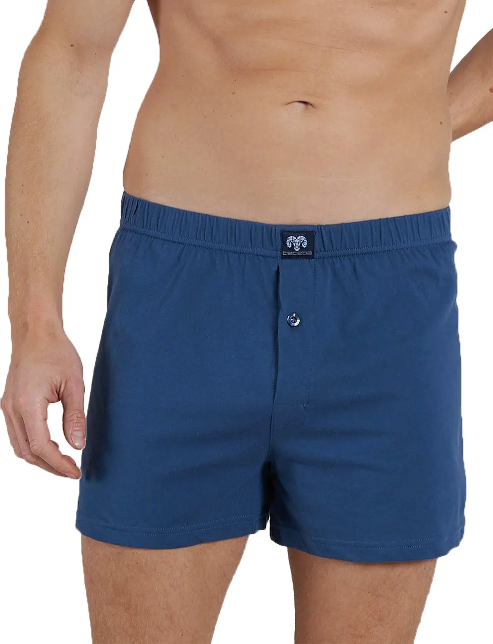 Ceceba 2-pak wijde heren boxershorts - 2675 - Losse boxerhort mannen - 100% katoen