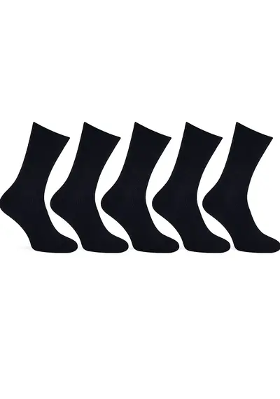 Primair 5-paar heren sport sokken - Katoen - Zwart & wit Primair 5-paar heren sport sokken - Katoen - Zwart & wit