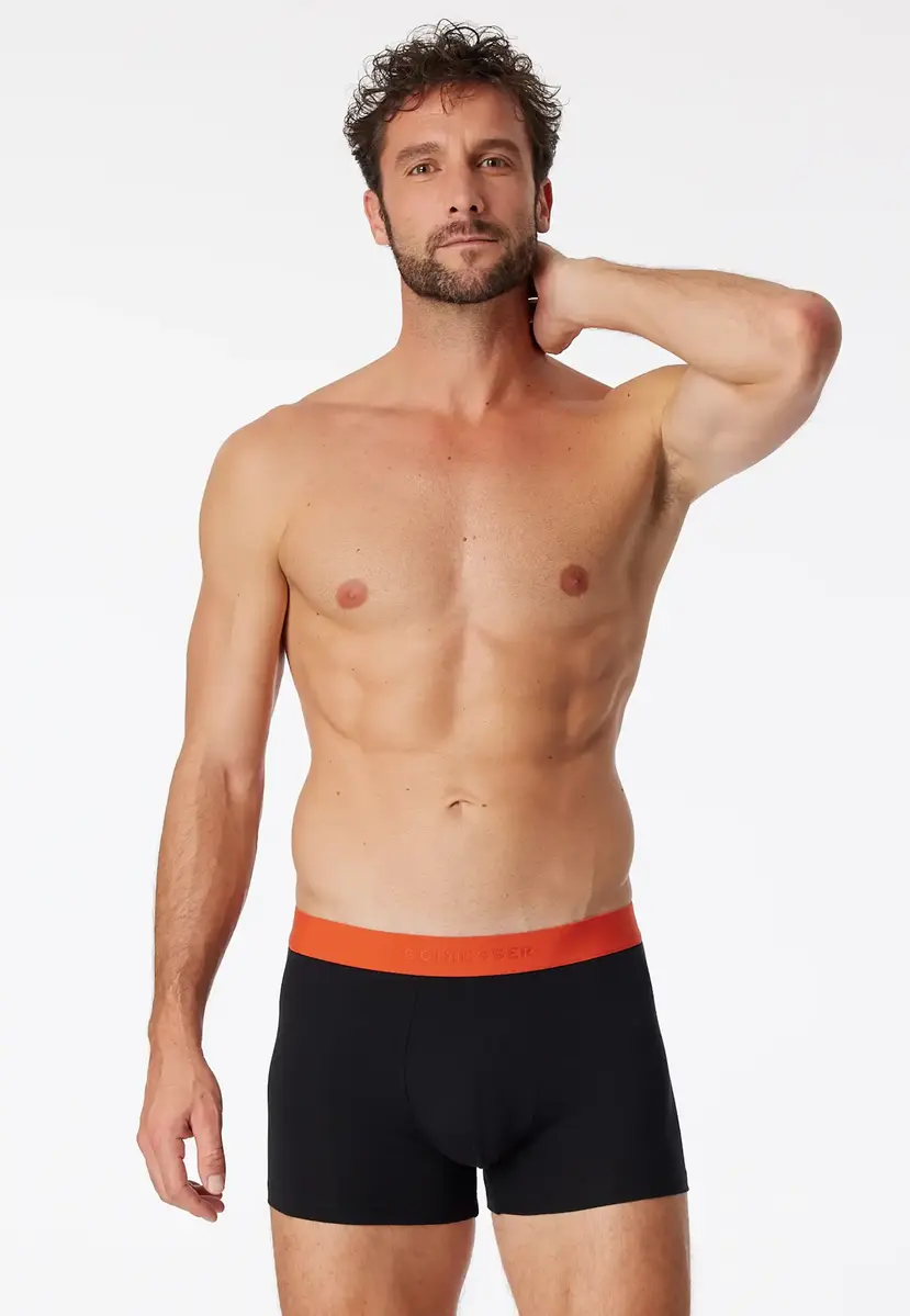 Schiesser 3-pack heren boxershort 95/5 -  Coloured - Maat S