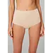 Schiesser 2-Pack Taille dames slip 95/5 Organic - Hoge biologisch katoenen dames onderbroeken - Maxi ondergoed - Beige