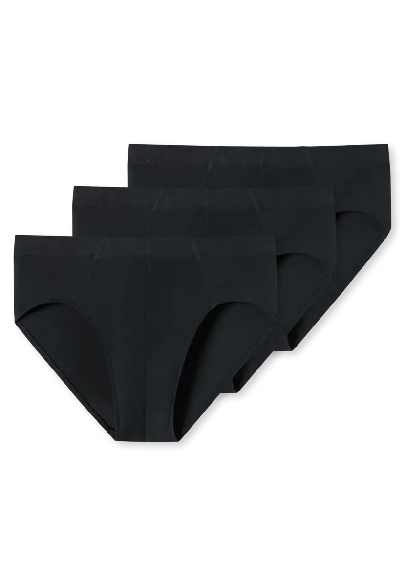 Schiesser 3-pack heren mini slips 95/5 - Biologisch katoenen lage heren onderbroeken