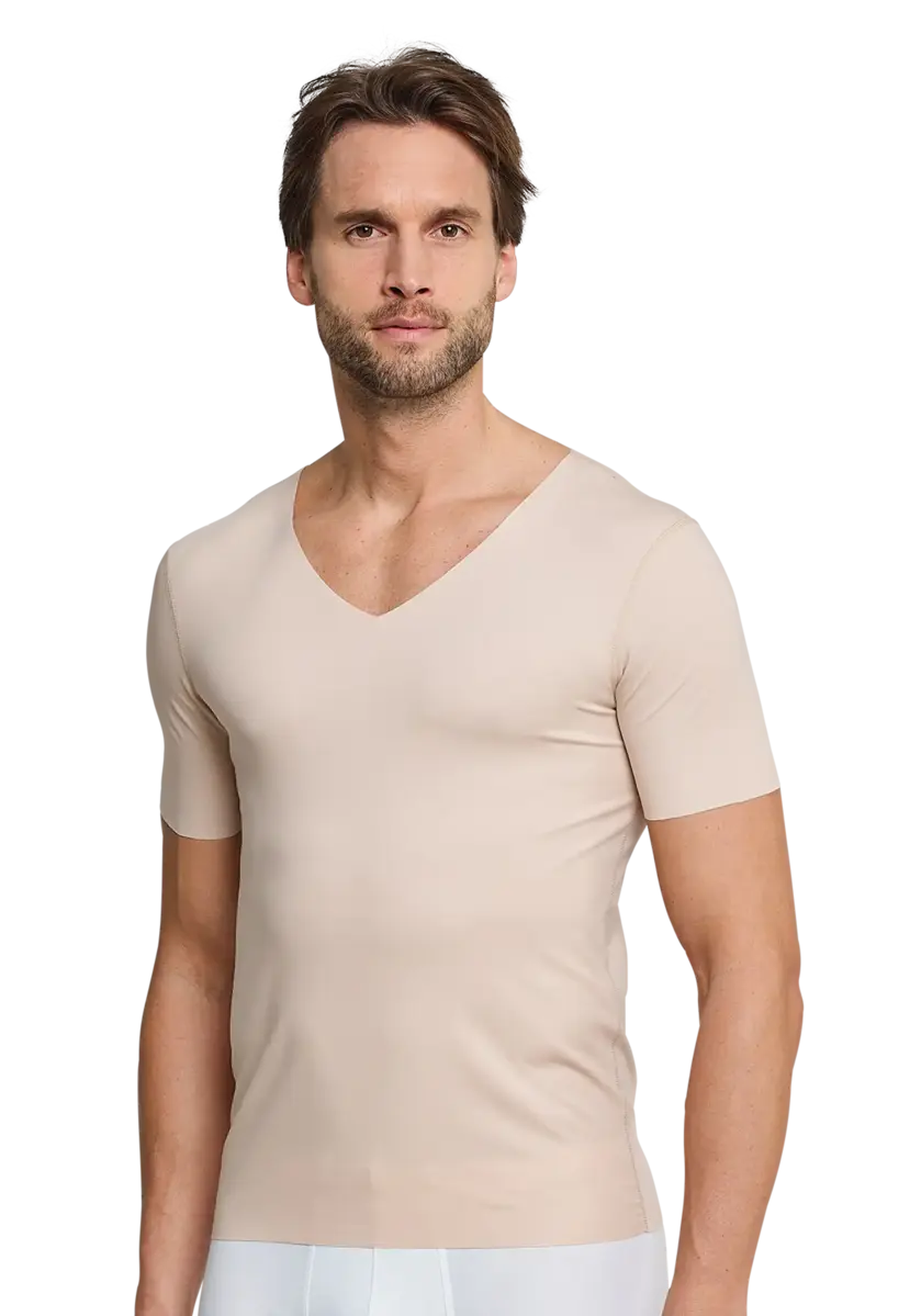 Schiesser business heren ondershirt - Naadloos laser cut - Perfect shirt voor onder je overhemd - Schijnt niet door - Diepe hals Schiesser business heren ondershirt - Naadloos laser cut - Perfect shirt voor onder je overhemd - Schijnt niet door - Diepe hals