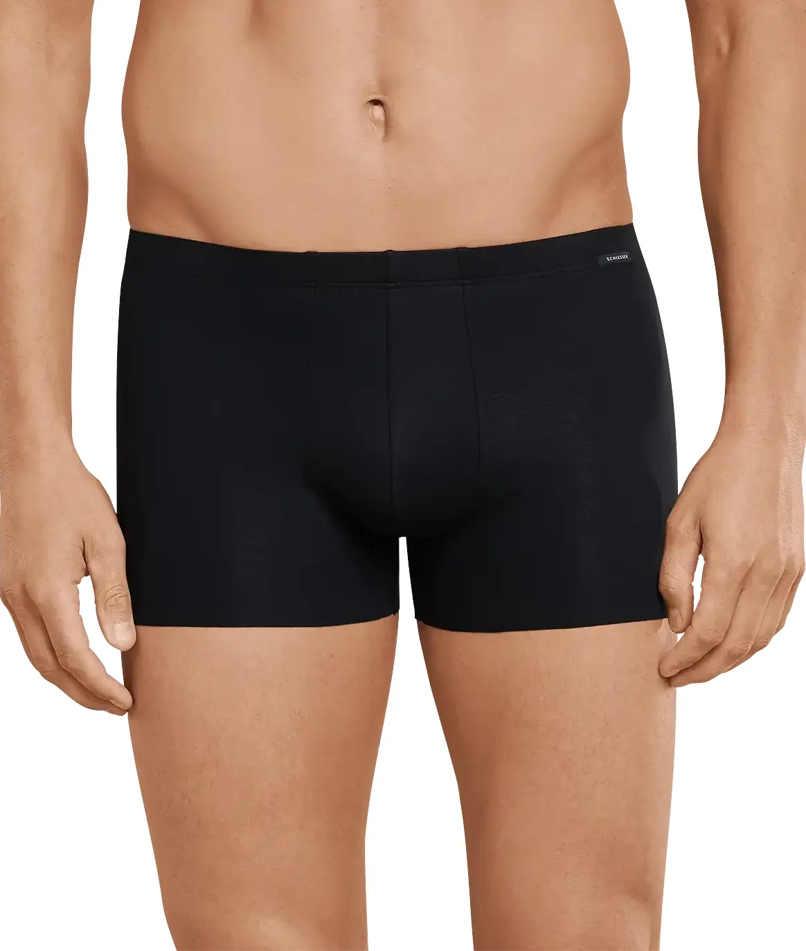 Schiesser heren boxershort - Naadloze randen - Laser Cut - Biologisch katoenen seamless heren onderbroek