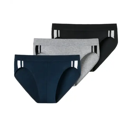 Schiesser 3-pack heren Rio slip 95/5 - Stripe
