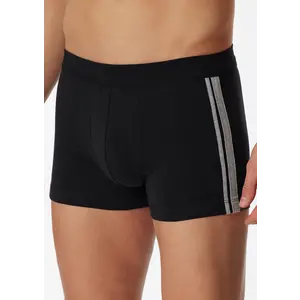 Schiesser 3-pack heren boxershort 95/5 - Stripe - Gestreept heren ondergoed - Blauw - Zwart - Combi Schiesser 3-pack heren boxershort 95/5 - Stripe - Gestreept heren ondergoed - Blauw - Zwart - Combi