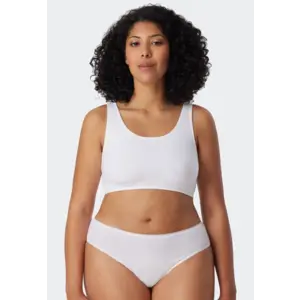 Schiesser 2-pack Bustier top - Biologisch katoen Bralette - Bh top zonder sluiting en zonder beugel Schiesser 2-pack Bustier top - Biologisch katoen Bralette - Bh top zonder sluiting en zonder beugel