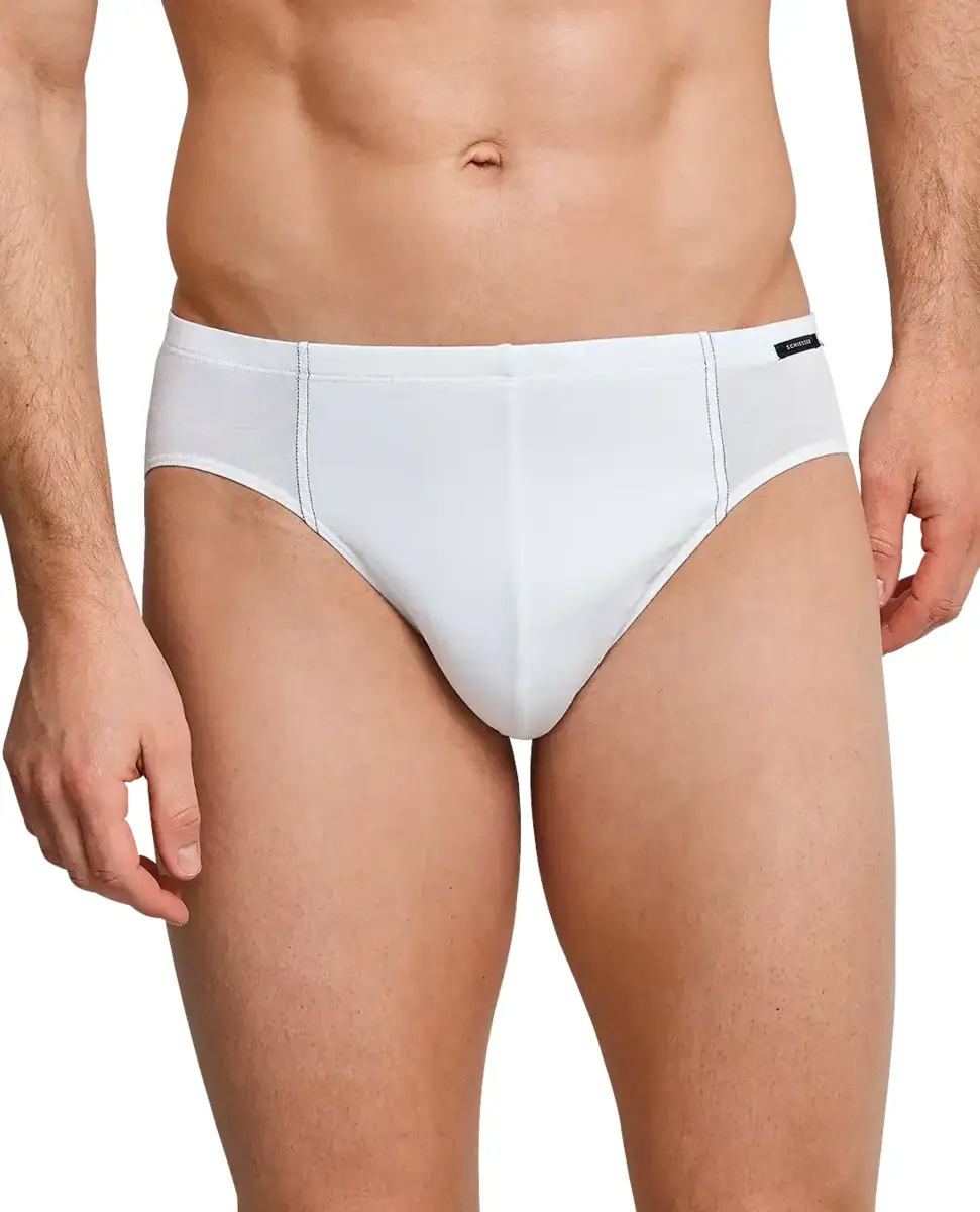 Schiesser 3-pack heren mini slips - Essentials - Lage heren onderbroeken biologisch katoen - Stoffen band Schiesser 3-pack heren mini slips - Essentials - Lage heren onderbroeken biologisch katoen - Stoffen band