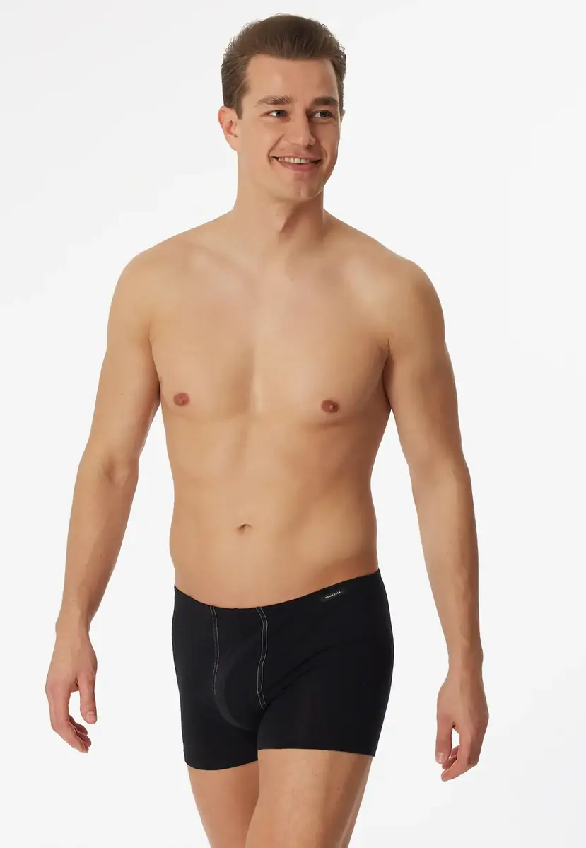 Schiesser 2-pack heren boxershorts katoen - Essentials - Comfortabele Biologisch katoenen heren ondergoed Schiesser 2-pack heren boxershorts katoen - Essentials - Comfortabele Biologisch katoenen heren ondergoed