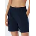 Schiesser korte pyjama Broek dames - Jersey Katoenen vrouwen pyjamabroek - Donkerblauw