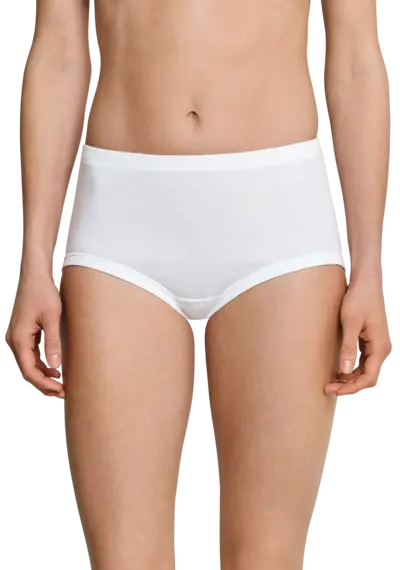 Schiesser 2-Pack Taille dames slips - Fein rib original Schiesser 2-Pack Taille dames slips - Fein rib original