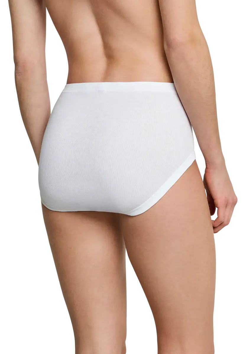 Schiesser 2-Pack Taille dames slips - Fein rib original - 100% biologisch katoenen dames onderbroek - Zachte randen - comfortabel Schiesser 2-Pack Taille dames slips - Fein rib original - 100% biologisch katoenen dames onderbroek - Zachte randen - comfortabel