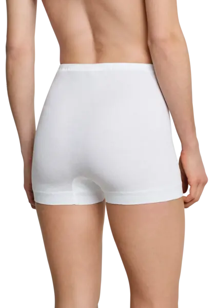 Schiesser 2-Pack dames panty shorts - Fein rib original - 100% biologisch katoenen boxershorts - Comfortabel - Extra zachte katoenen randen Schiesser 2-Pack dames panty shorts - Fein rib original - 100% biologisch katoenen boxershorts - Comfortabel - Extra zachte katoenen randen