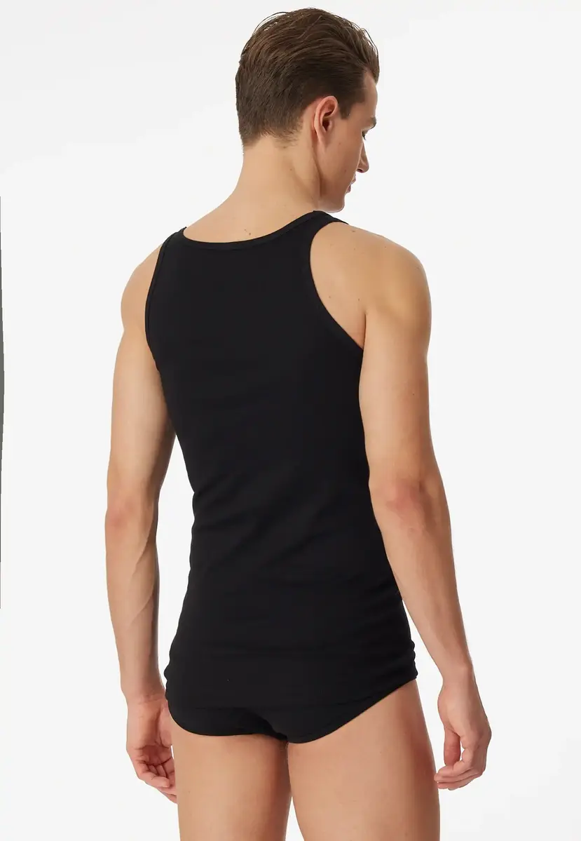 Schiesser 2-pack Classics heren hemden - Mannen singlet - onderhemd - 100% katoen