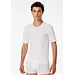 Schiesser heren T-Shirt Rib - Feinrib Original - 100% katoenen witte heren ondershirts korte mouw - Wit