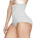 Fine Woman hoge Corrigerende taille slip dames - Shapewear hoge buik corrigerende slip - Wit