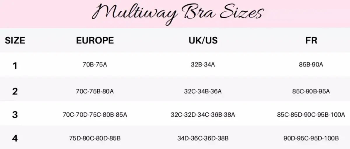 Magic Multiway BH - Bra - Strapless bh - Open rug Bh - Halter Bh - BH met kruisbandjes - Bh zonder achterkant Magic Multiway BH - Bra - Strapless bh - Open rug Bh - Halter Bh - BH met kruisbandjes - Bh zonder achterkant