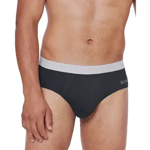 Sloggi 2-Pack heren slips - GO Abc brief - Biologisch katoenen heren onderbroeken met elastische band - Milieuvriendelijk - Duurzaam