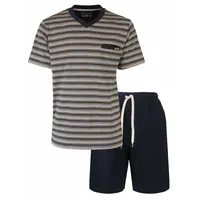 M.E.Q. Heren shortama tricot - Earth M.E.Q. Heren shortama tricot - Earth