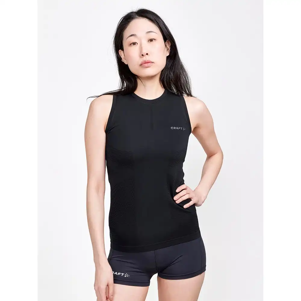 Craft sportshirt dames mouwloos - ADV Cool Intensity - Sportondergoed dames - Ondershirt zonder mouwen