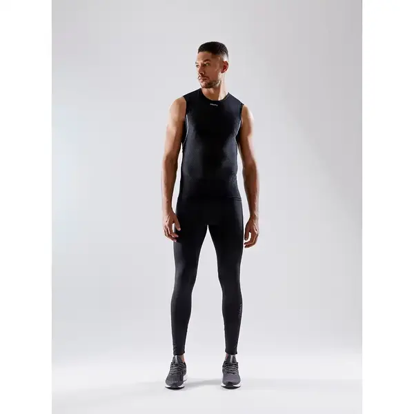 Craft sportshirt heren mouwloos - PRO Cool Mesh Superlight - Naadloze tanktop sneldrogend - Ademend Craft sportshirt heren mouwloos - PRO Cool Mesh Superlight - Naadloze tanktop sneldrogend - Ademend