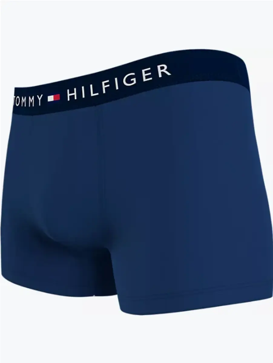 Tommy Hilfiger 3-Pack Heren Boxershorts katoen - Blue - Heren onderbroeken Tommy Hilfiger 3-Pack Heren Boxershorts katoen - Blue - Heren onderbroeken