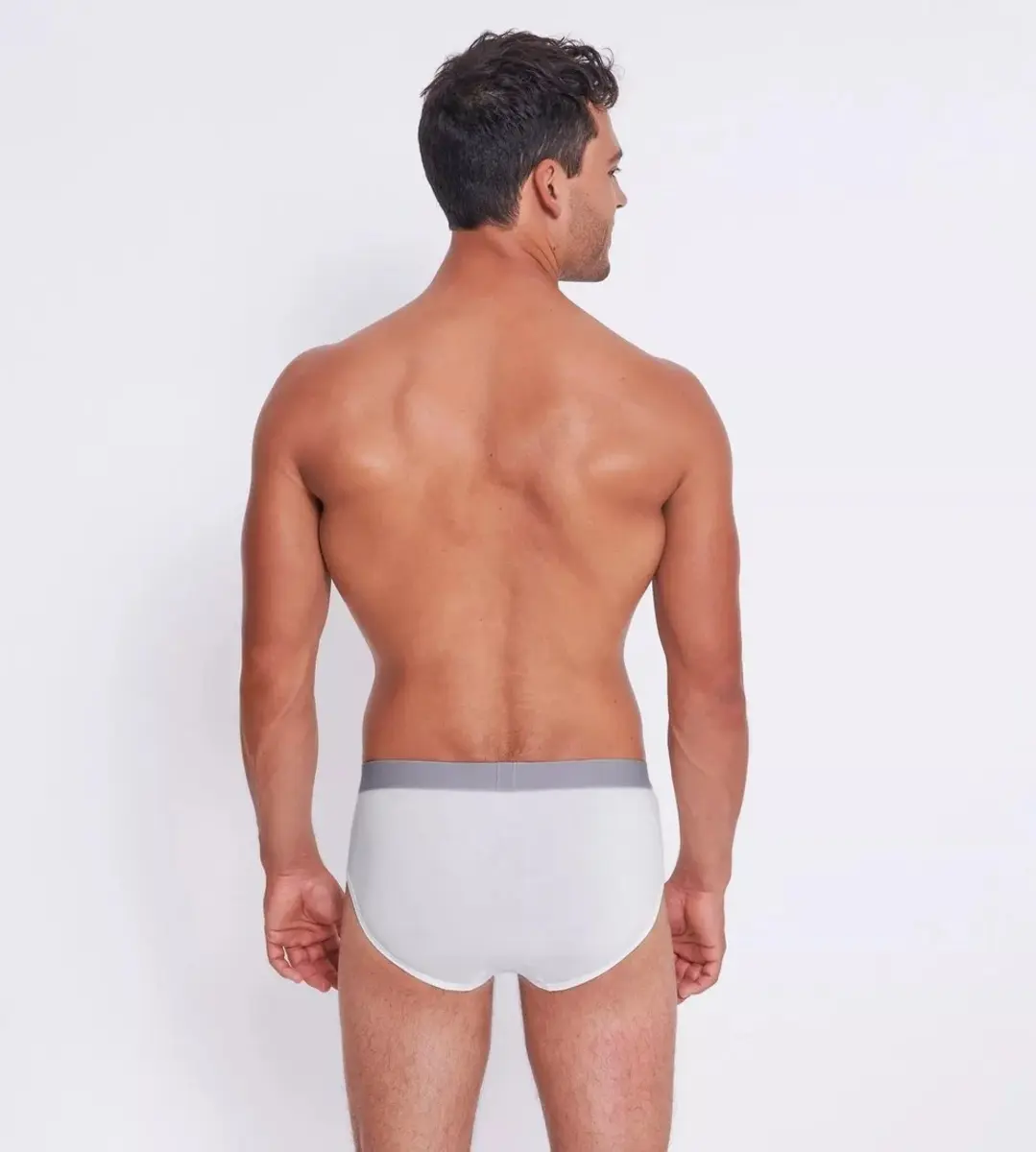 Sloggi 2-Pack heren slips - GO Abc brief - Biologisch katoenen heren onderbroeken met elastische band - Milieuvriendelijk - Duurzaam