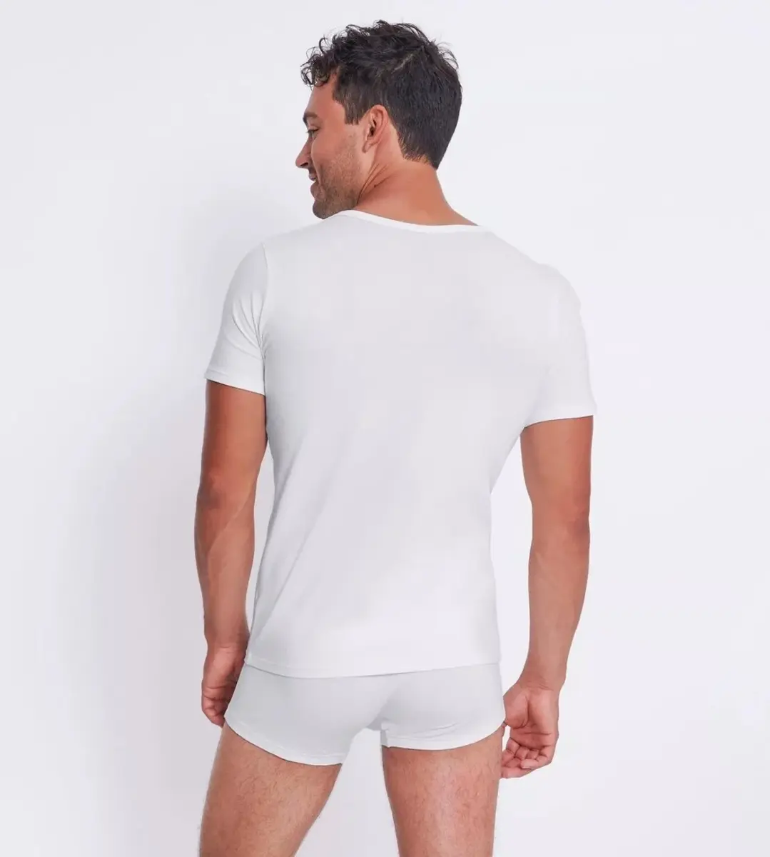 Sloggi 2-pack Go Abc heren T-shirts Korte mouw - Ronde hals - Mannen ondershirt elastisch katoen - Sloggi 2-pack Go Abc heren T-shirts Korte mouw - Ronde hals - Mannen ondershirt elastisch katoen -