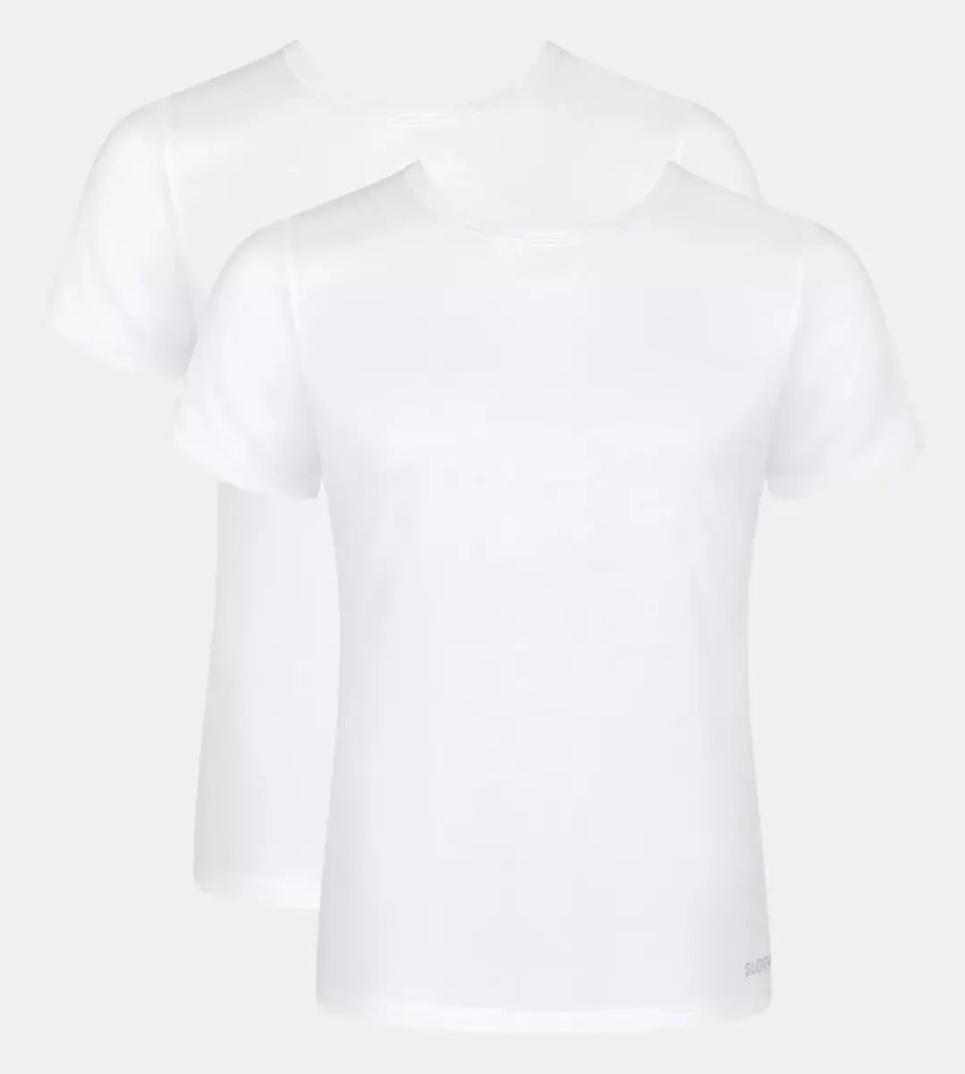 Sloggi 2-pack Go Abc heren T-shirts Korte mouw - Ronde hals - Mannen ondershirt elastisch katoen - Sloggi 2-pack Go Abc heren T-shirts Korte mouw - Ronde hals - Mannen ondershirt elastisch katoen -