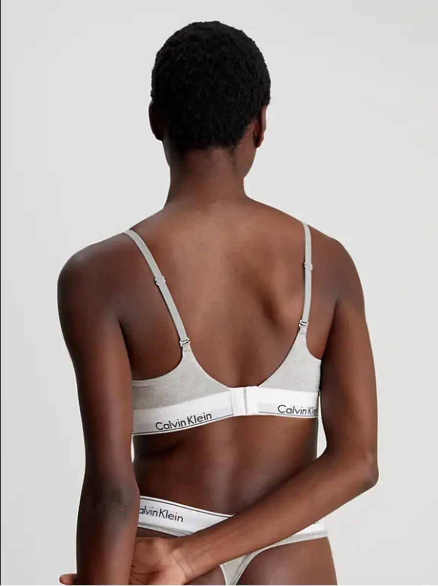 Calvin Klein Push-Up Plunge bh met beugel - Katoen modal - Ademend materiaal - Diep uitgesneden Calvin Klein Push-Up Plunge bh met beugel - Katoen modal - Ademend materiaal - Diep uitgesneden
