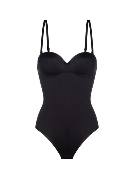 Dorina Strapless corrigerende body dames naadloos - Sublime Sculpt - Shapewear bodysuit met spaghetti bandjes Dorina Strapless corrigerende body dames naadloos - Sublime Sculpt - Shapewear bodysuit met spaghetti bandjes