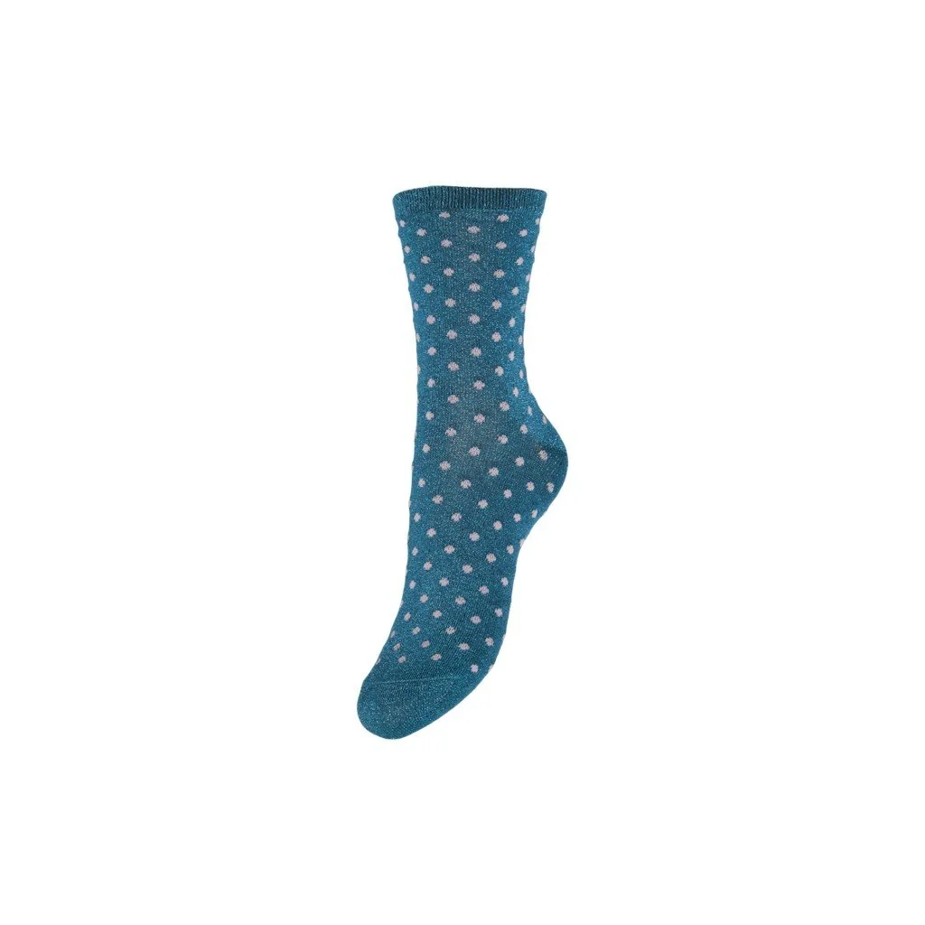Pieces dames sokken 1-pack - Dots - Vrolijke en leuke dames sokken met stippel print