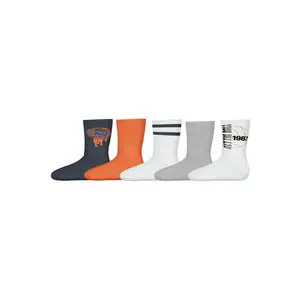 Name it 5-paar kindersokken - Basketbal - Multipack katoenen sportsokken jongens Name it 5-paar kindersokken - Basketbal - Multipack katoenen sportsokken jongens