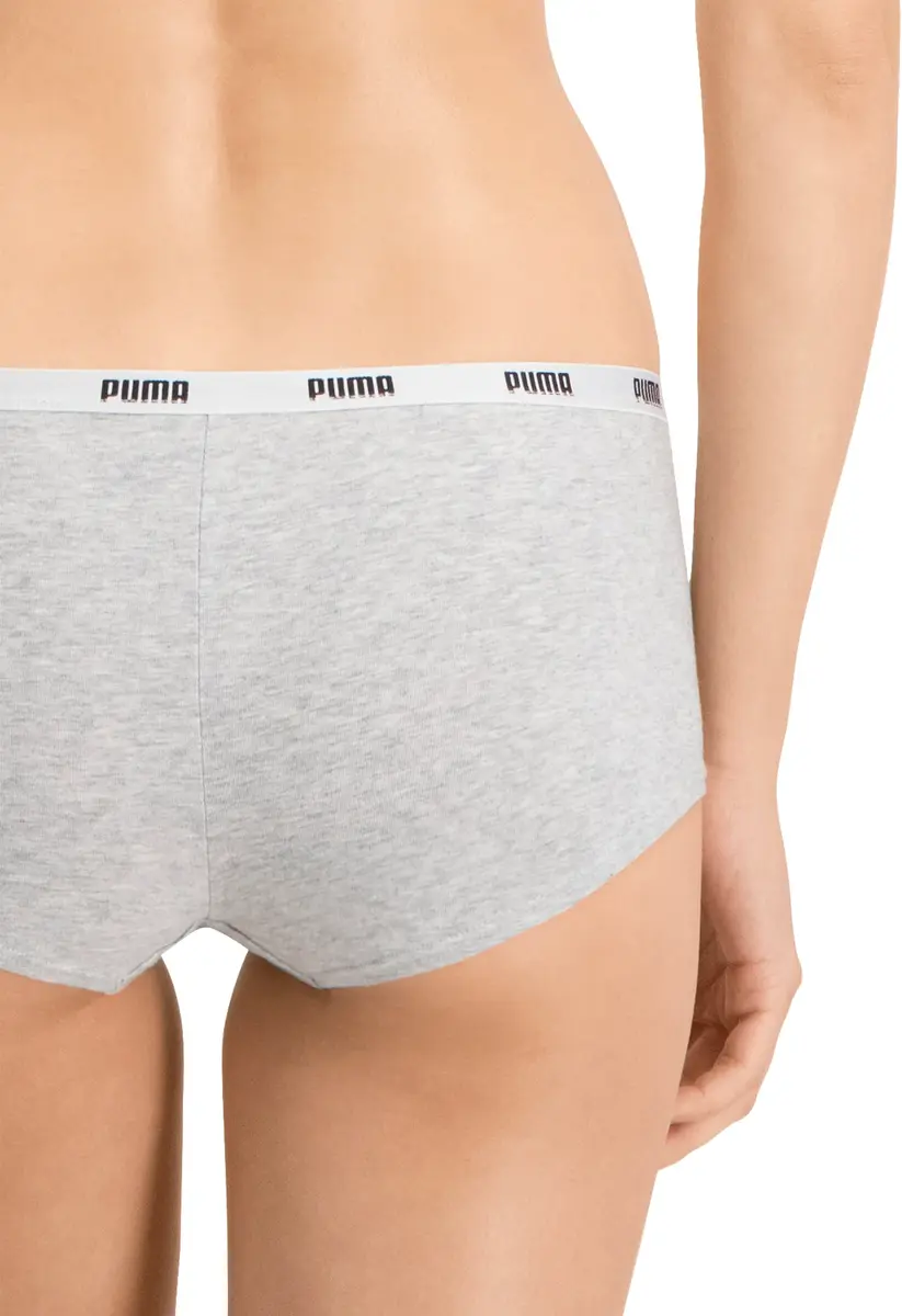 Puma 3-Pack dames mini boxershorts - Purple Combo - Multipack katoenen dames onderbroeken