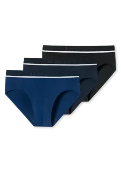 Schiesser 3-pack heren Heup slip 95/5 - Biologisch katoen Schiesser 3-pack heren Heup slip 95/5 - Biologisch katoen