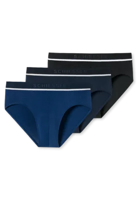 Schiesser 3-pack heren Heup slip 95/5 - Biologisch katoenen midi heren onderbroeken - Schiesser ondergoed heren